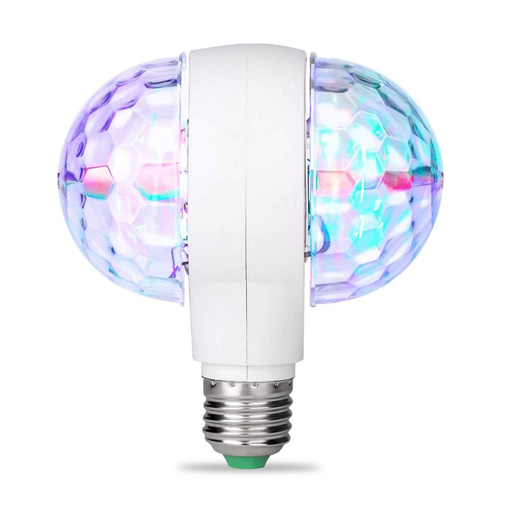 LAMPARA BULBO LED GIRATORIA RGB 3W E27 - TBCIN