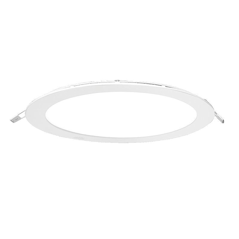 PANEL LED EMBUTIR 18W CIRCULAR LUZ CALIDA MARCO BLANCO - ALIC