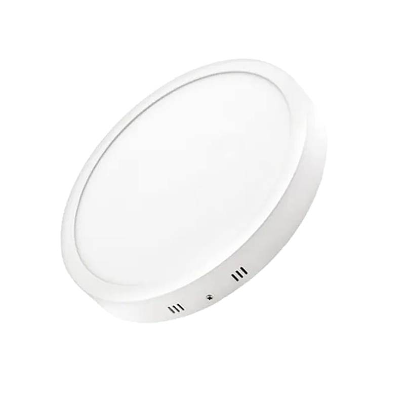  PLAFON LED APLICAR 6W CIRCULAR LUZ DIA  MARCO BLANCO - CANDELA