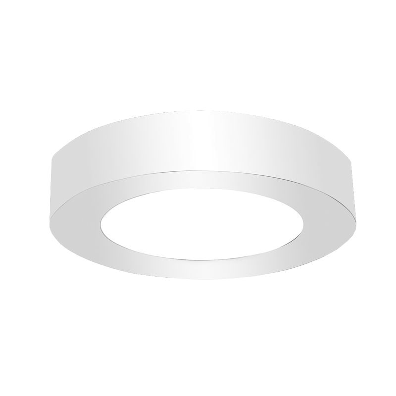 PLAFON LED APLICAR 6W CIRCULAR LUZ CALIDA MARCO BLANCO - ALIC