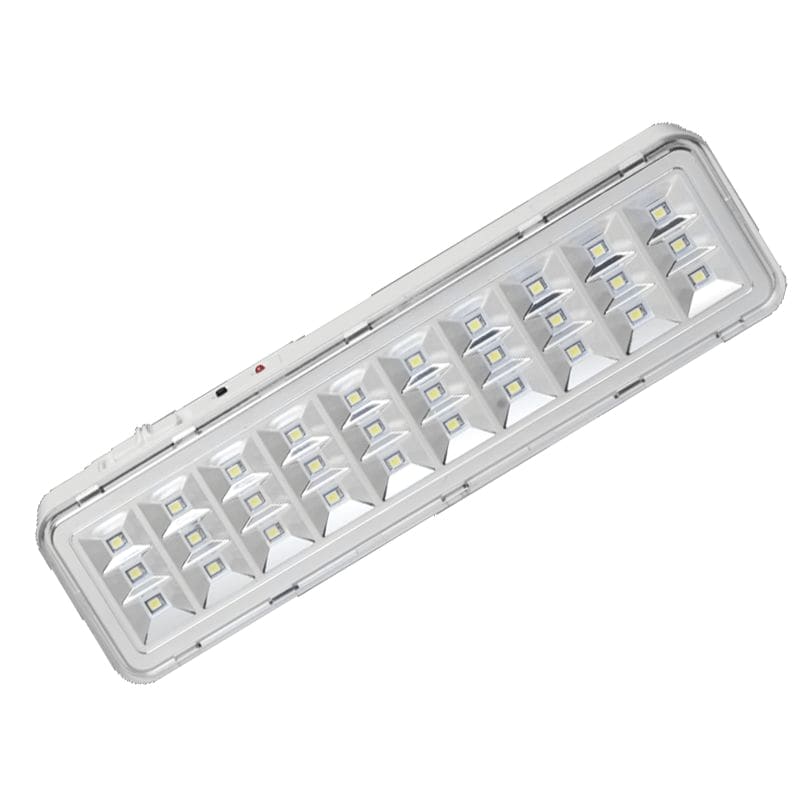 LUZ DE EMERGENCIA 30 LEDS 3/6HS 120LM BATERIA LITIO REEMPLAZABLE - ALIC