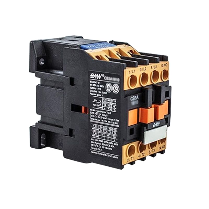 CONTACTOR 3P 22KW 50A 1NA+1NC 220VCA  - BAW