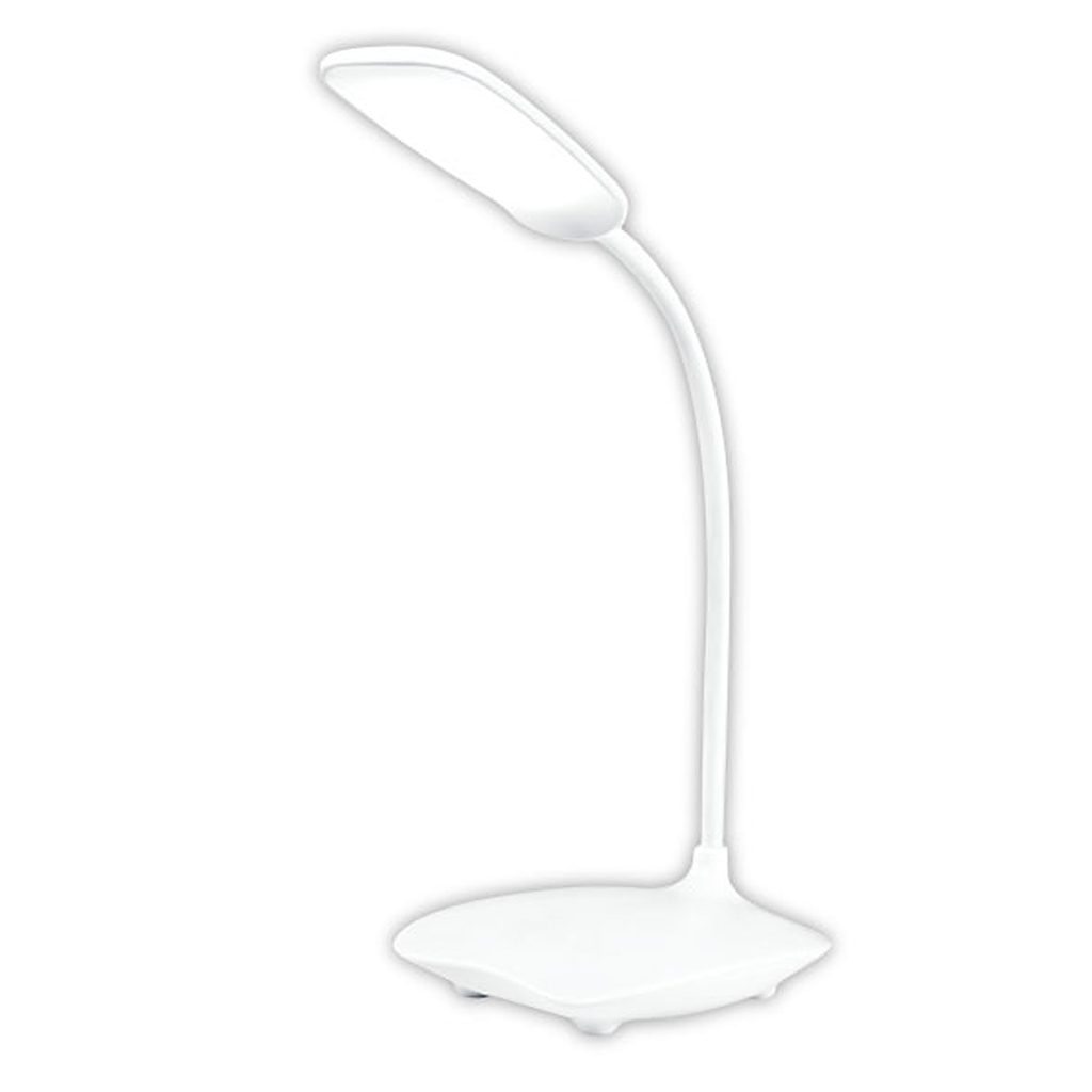 LAMPARA VELADOR LED 3W CUELLO FLEXIBLE DIMER. LUZ NEUTRA BLANCO - TBCIN