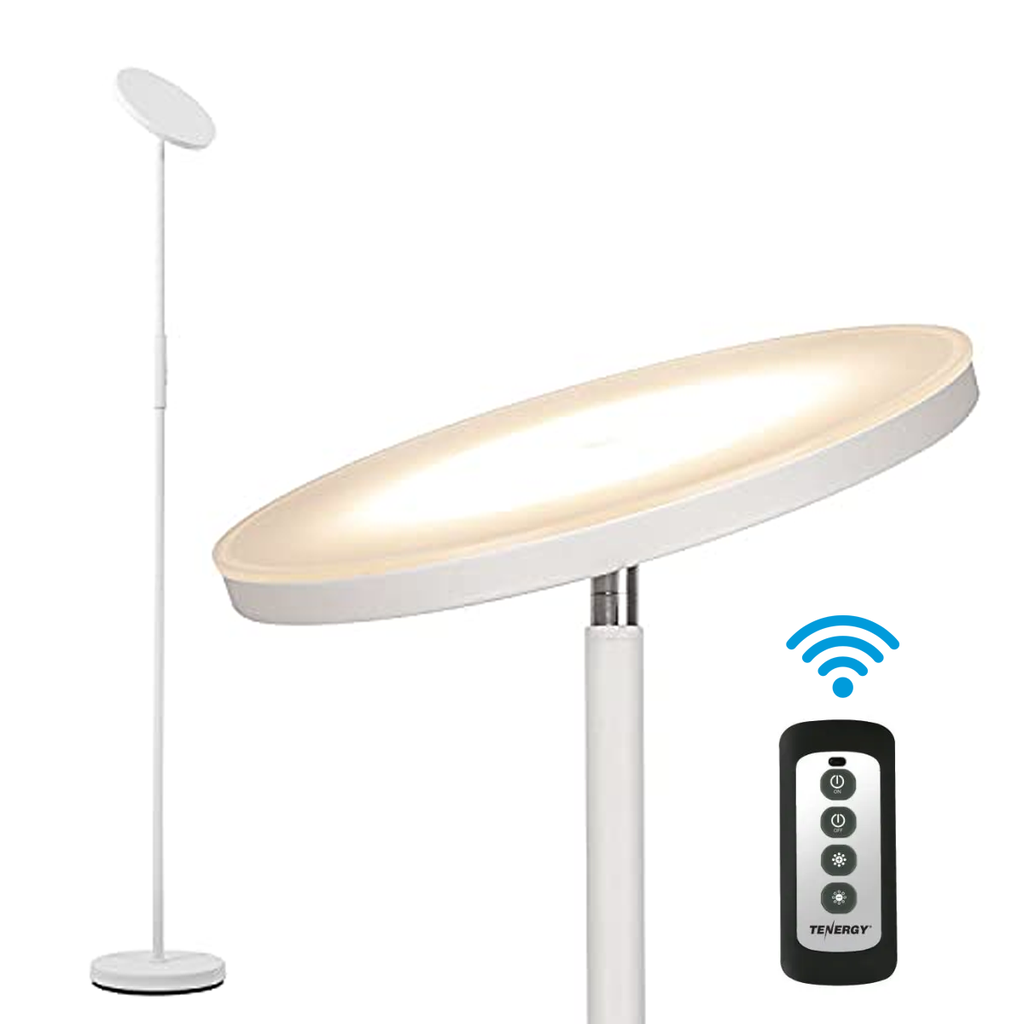 LAMPARA LED DE PIE 30W TOUCH DIMERIZABLE BLANCO - TBCIN