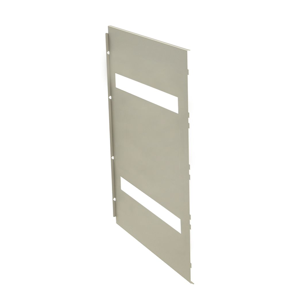 CONTRAFENTE FIJO CALADO 2 RANURAS PARA GABINETE 450X450 METALICO - ROKER