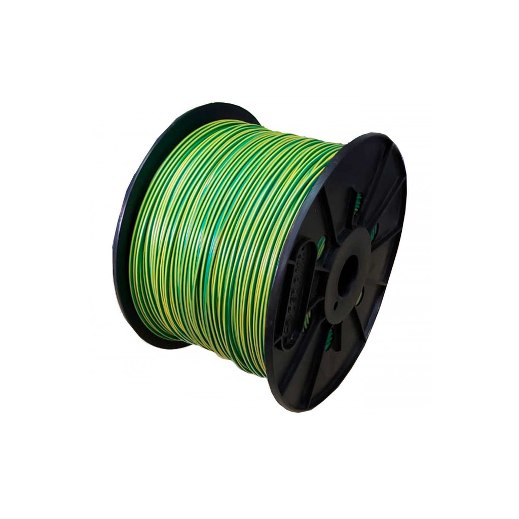 CABLE UNIPOLAR 2.50MM VERDE/AMARILLO BOBINA X 600MTS - KALOP