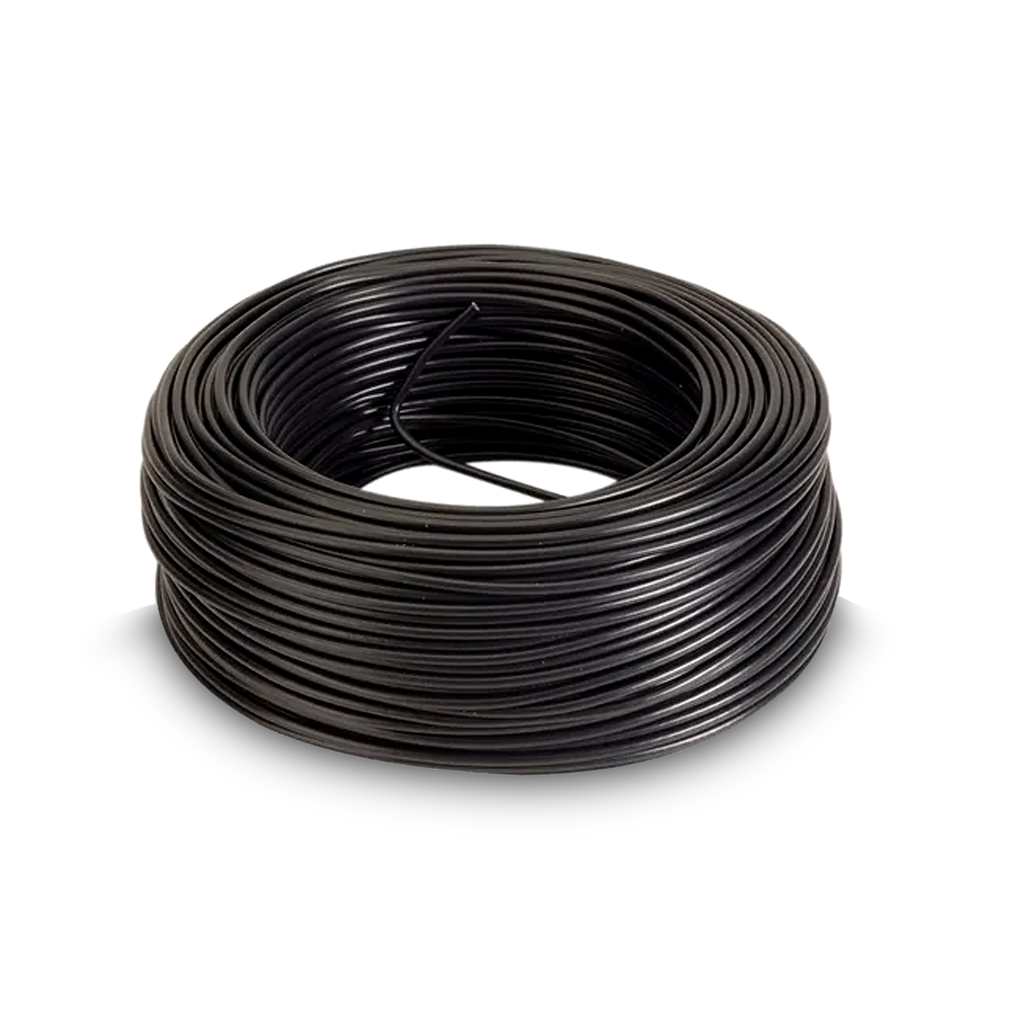 CABLE PARALELO BIPOLAR 2X0.50MM (X100MTS) NEGRO - FLEXIVOLT