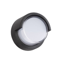 APLIQUE DE PARED LED  9W KYKLO IP45 NEGRO - LEUK