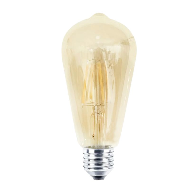 LAMP. FILAMENTO LED DIMERIZ. EDISON 4W CALIDA VIDRIO DORADO  - LGP TECHNOLOGY