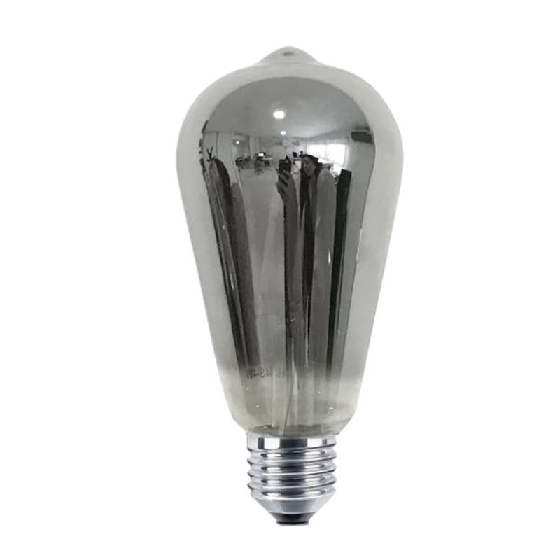 LAMP. FILAMENTO LED DIMERIZ. EDISON 4W CALIDA VIDRIO SILVER  - LGP TECHNOLOGY