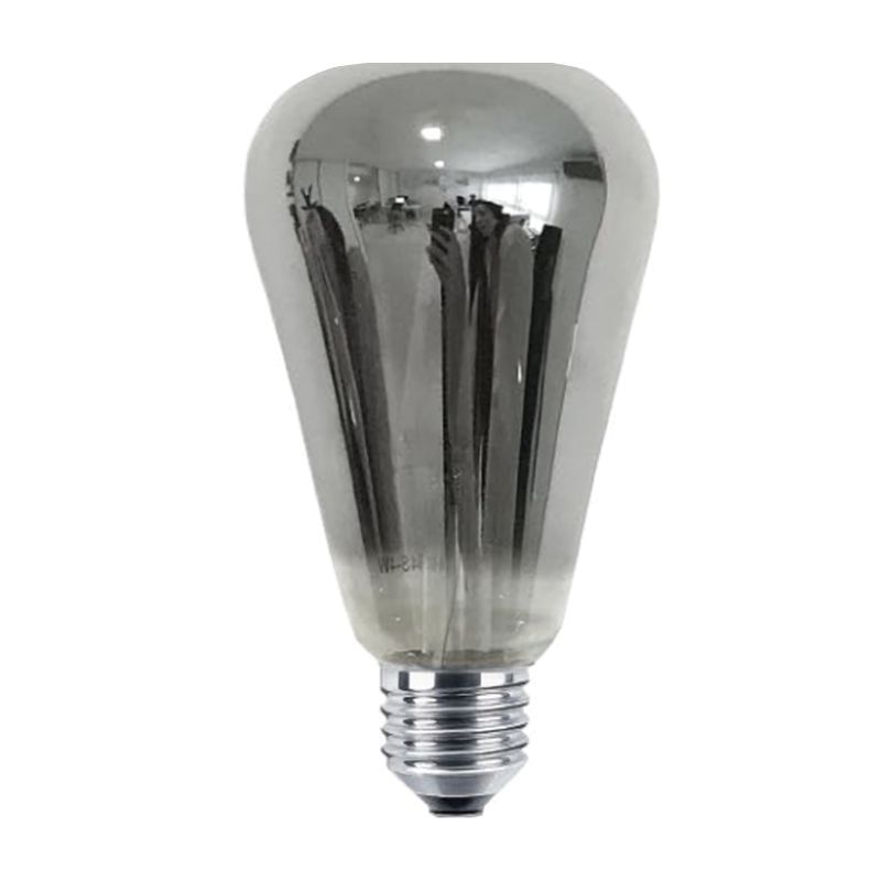 LAMP. FILAMENTO LED DIMERIZ. BOTELLA 8W CALIDA VIDRIO SILVER  - LGP TECHNOLOGY