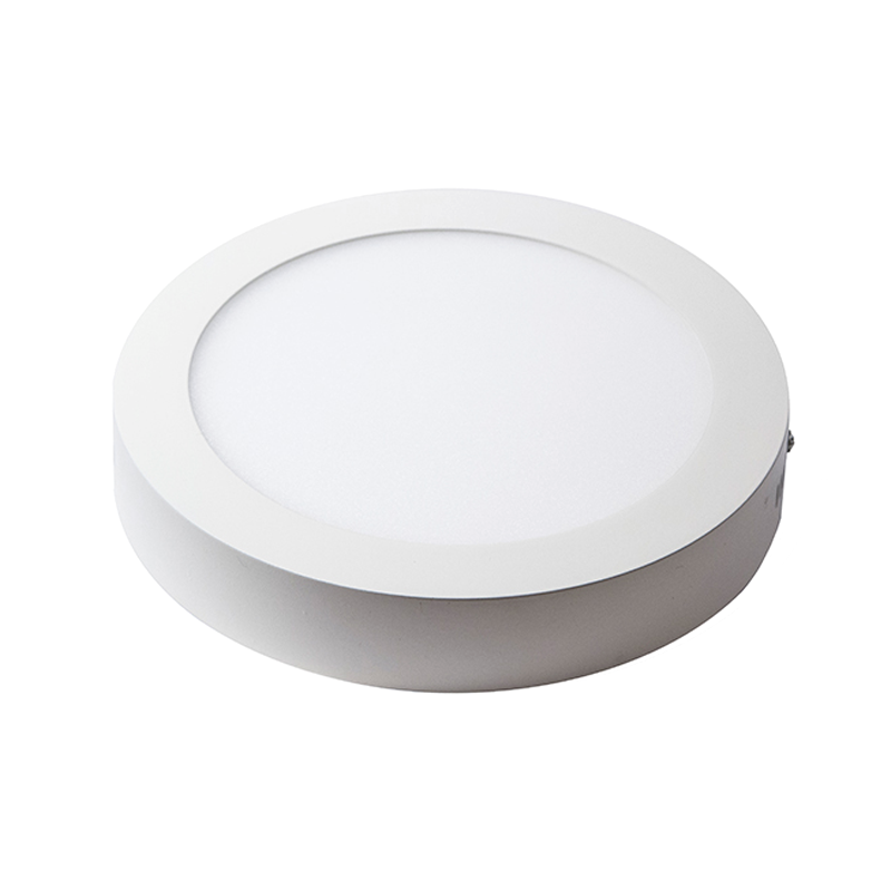 PLAFON LED EXTERIOR CIRCULAR 12W LUZ NEUTRA MARCO BLANCO 4000K  - LGP TECHNOLOGY