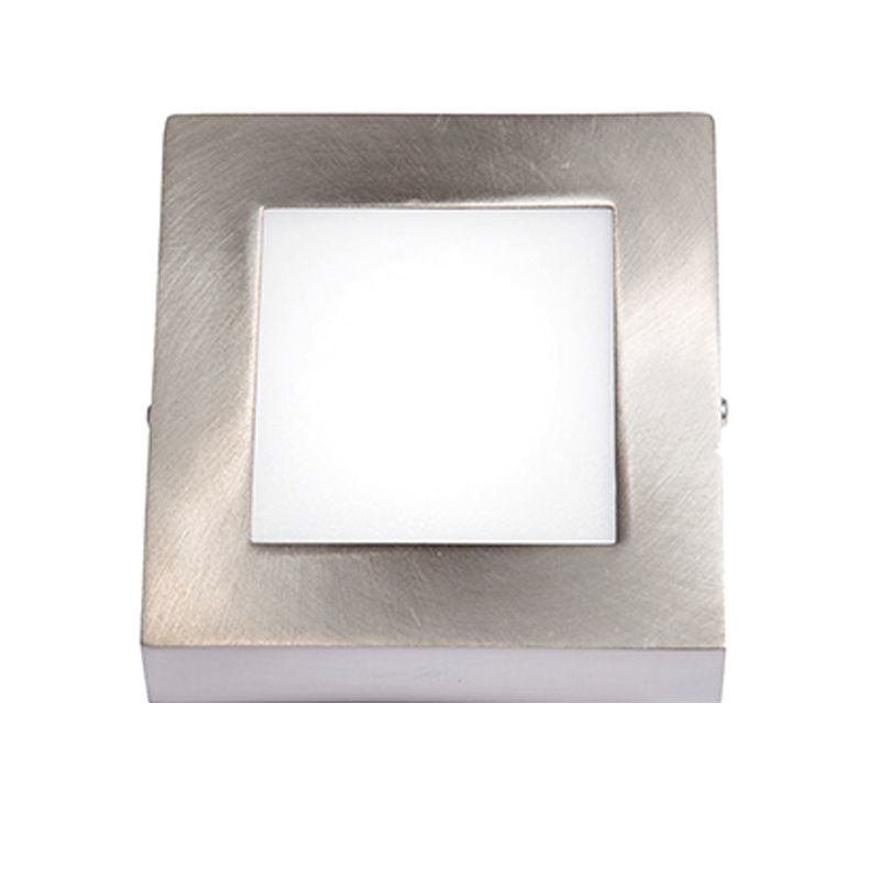 PLAFON LED APLICAR 12W CUADRADO  LUZ CALIDA MARCO PLATIL - LGP TECHNOLOGY