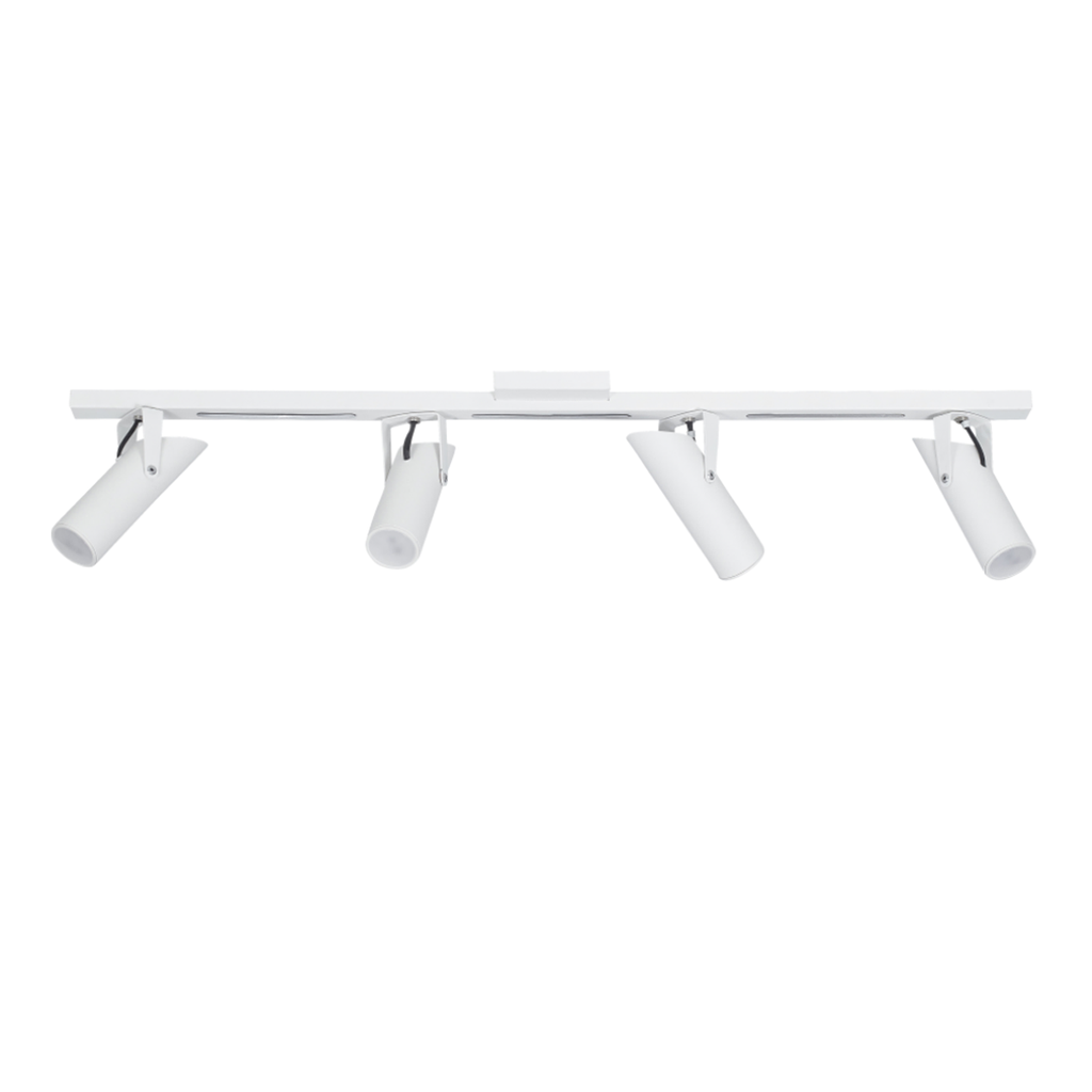 SPOT PARED O TECHO BORJA BLANCO 4 GU10 70CM LARGO - FERROLUX