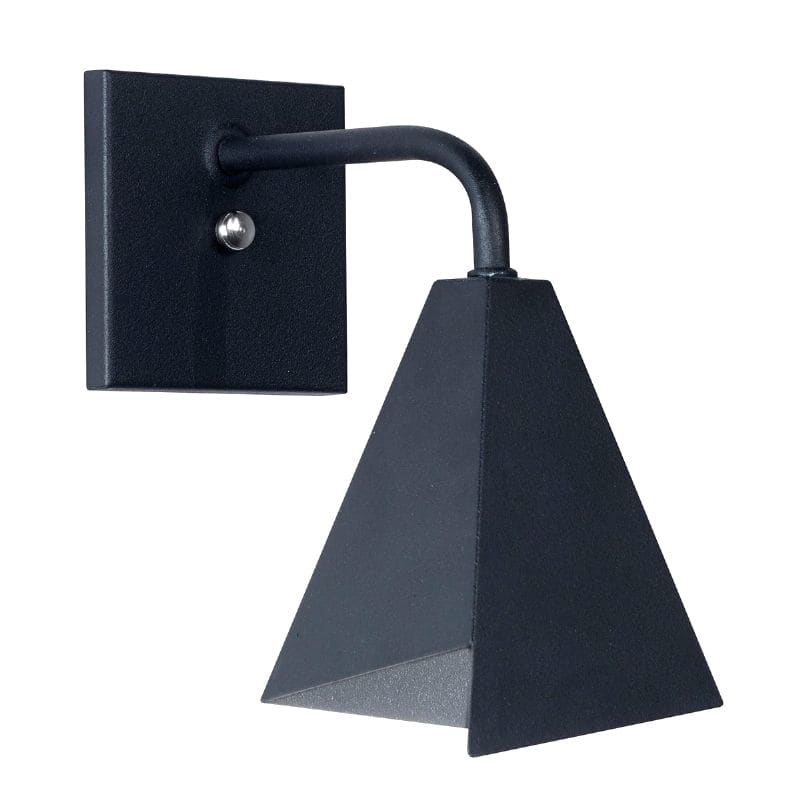 APLIQUE DE PARED TRAPANI 1XGU10 NEGRO  - FERROLUX