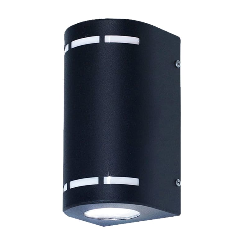 APLIQUE BIDIRECCIONAL OPORTO SEMICILINDRO NEGRO 2 X GU10  - FERROLUX