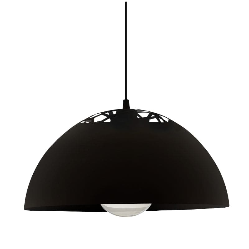 COLGANTE DE CHAPA FRIAS NEGRO Ø40CM  - FERROLUX