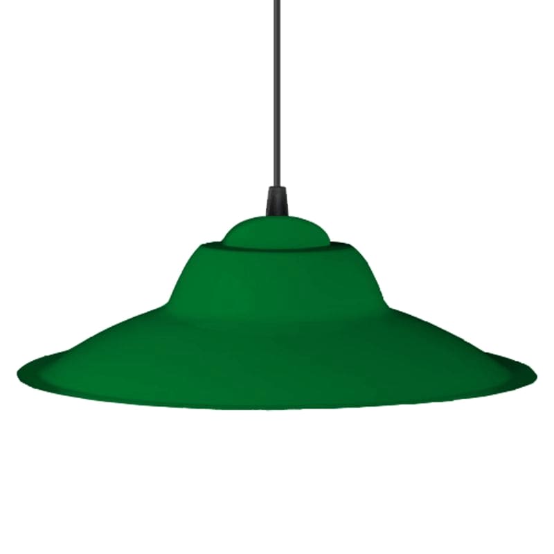 COLGANTE DE CHAPA VERDE Ø32CM  - FERROLUX