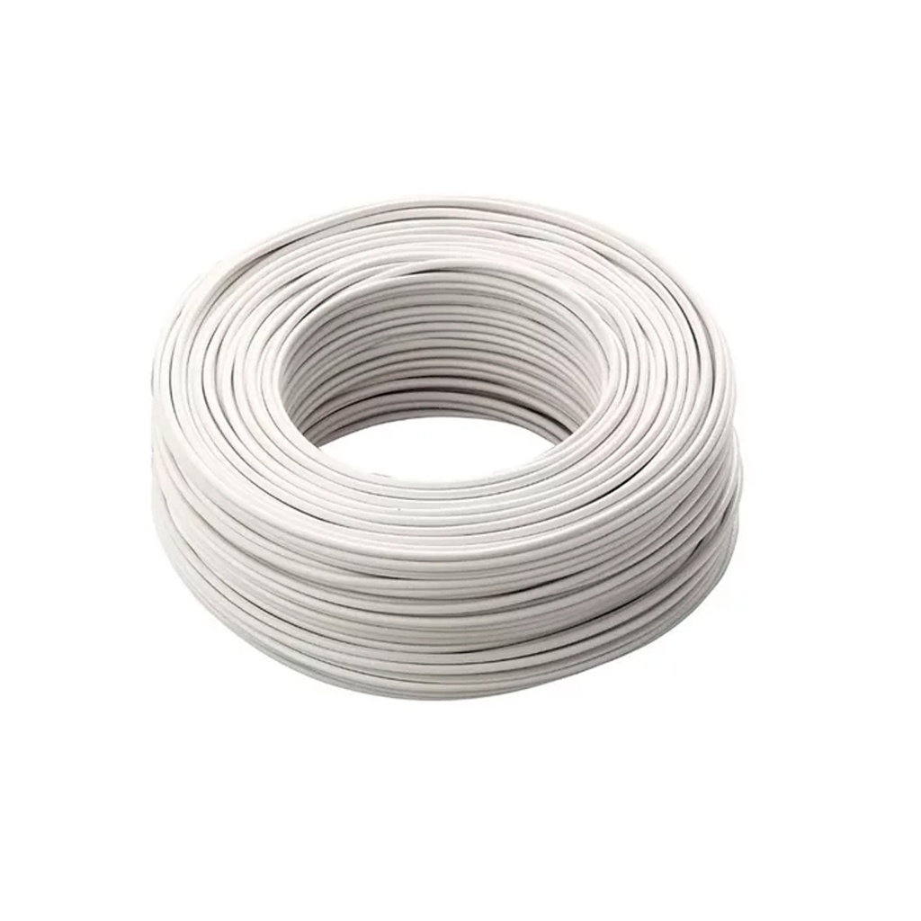 CABLE TIPO TALLER 3X2.50MM (X100MTS) BLANCO - FLEXIVOLT