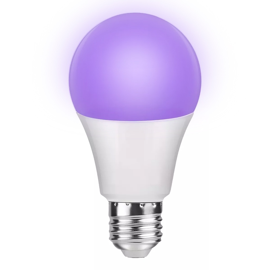 LAMPARA BULBO LED E27 ULTRAVIOLETA 12W  - LIGHT LION