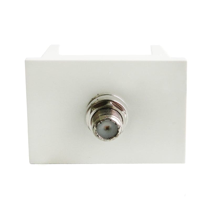 SILIGHT BRAVA MODULO TOMA 2 MOD. TV PIN FINO BLANCO  - SICA