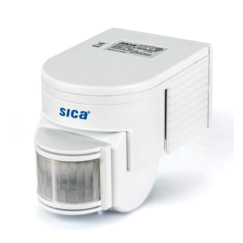 PIR SENSOR MOVIMIENTO PARED BLANCO COMPACTO  - SICA