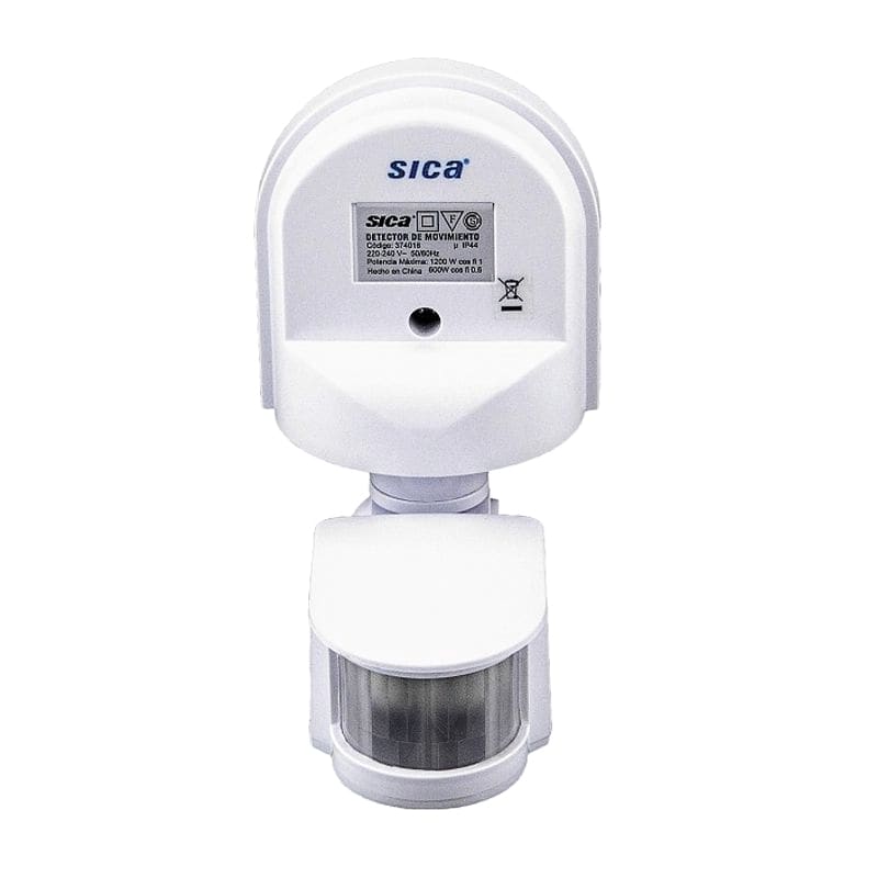 PIR SENSOR MOVIMIENTO PARED BLANCO  - SICA