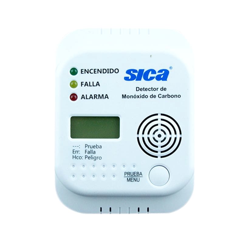 DETECTOR DE MONOXIDO A PILAS C/ DISPLAY  - SICA