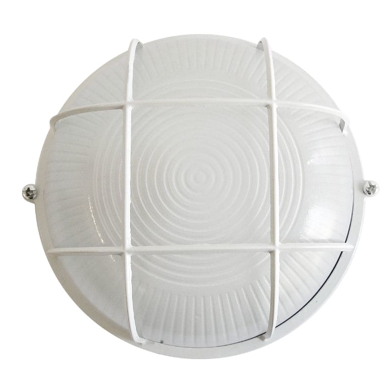 TORTUGA REDONDA DE ALUMINIO 1 X E27 IP54 SICA BLANCA - SICA