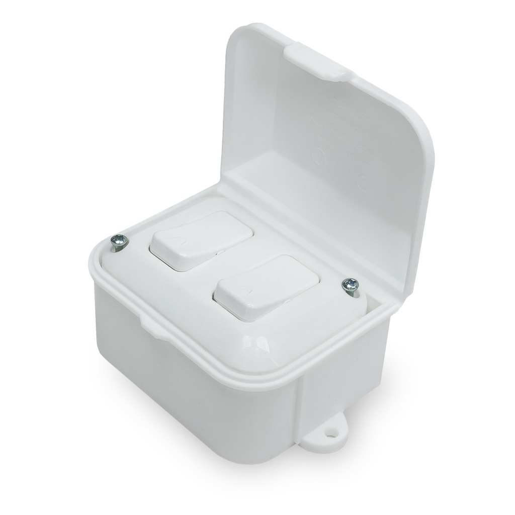 LINEA EXTERIOR CAPSULADA 2 PUNTOS BLANCO  - TAAD