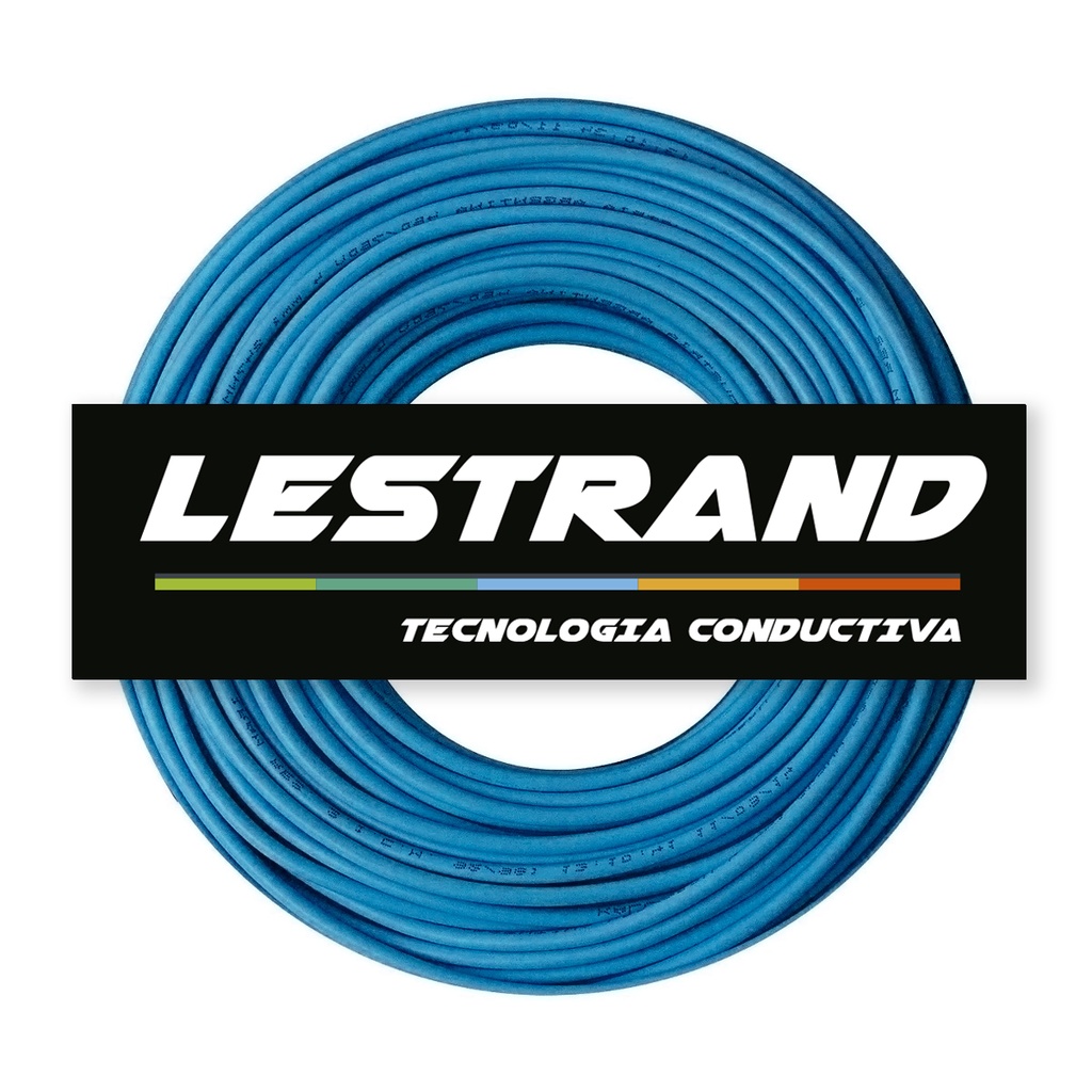 CABLE UNIPOLAR 1.50MM CELESTE CAT.4 (X100MTS) - LESTRAND