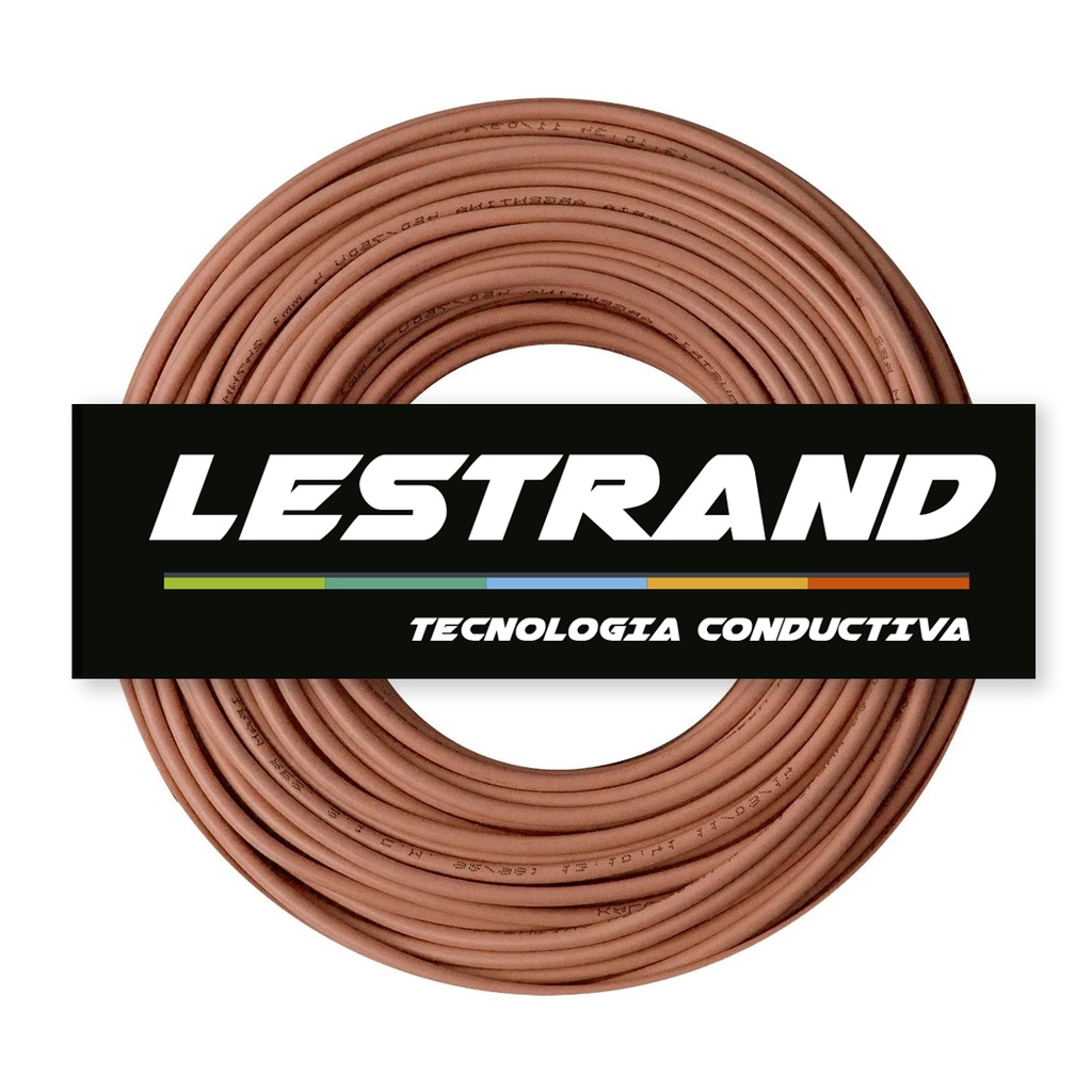 CABLE UNIPOLAR 1.50MM MARRON CAT.4 (X100MTS) - LESTRAND