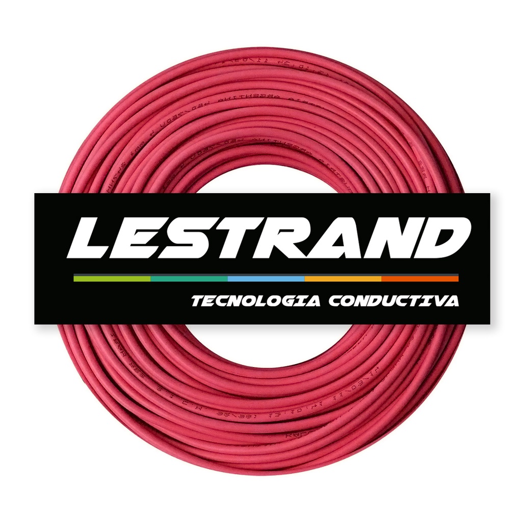 CABLE UNIPOLAR 1.50MM ROJO CAT.4 (X100MTS) - LESTRAND