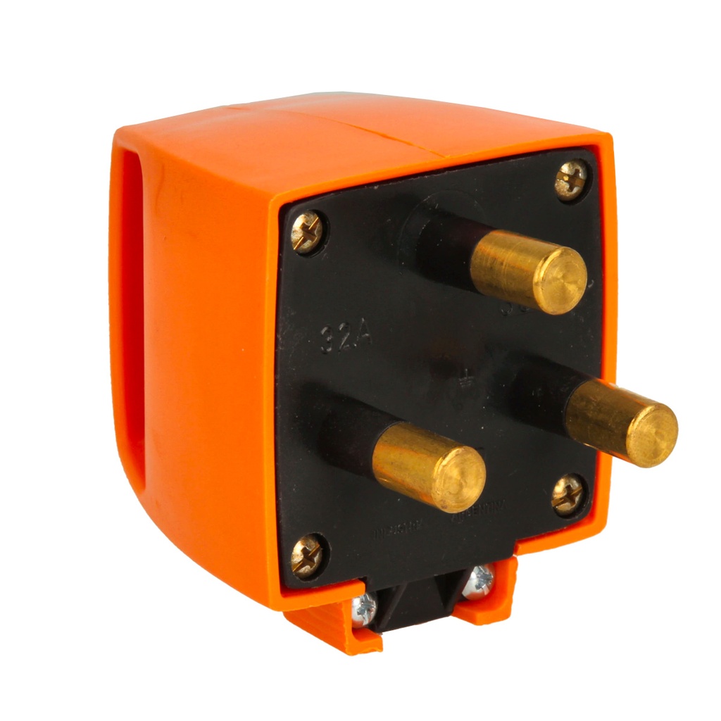 FICHA INDUSTRIAL NARANJA 3X32A - KALOP