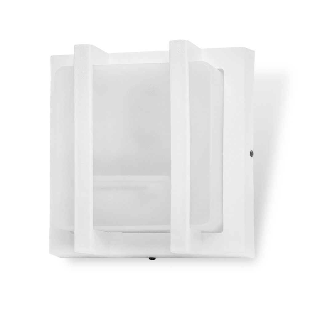 TORTUGA APLIQUE DE PARED POLIPROPILENO 20X20CM BLANCO - FAROLUZ