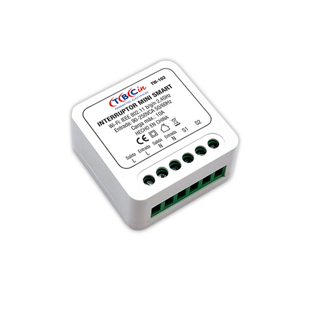 INTERRUPTOR SMART - MINI - 220V-10A-WI-FI - TBCIN