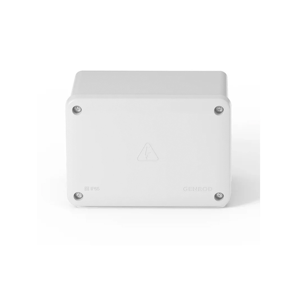 CAJA DE PASO ESTANCA IP65 SISTELECTRIC 115X165X65MM BLANCA - GENROD