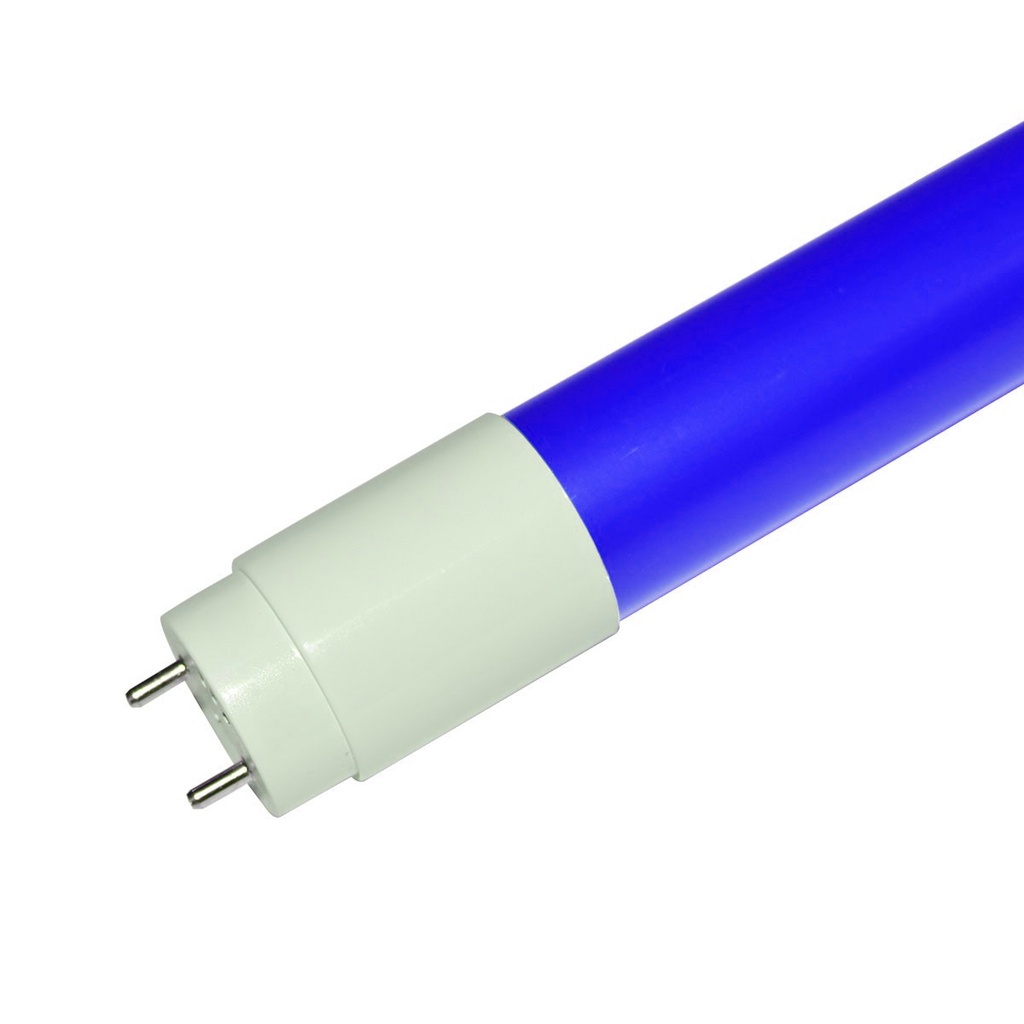 TUBO LED PVC 18W 120CM COLOR AZUL - LIGHT LION