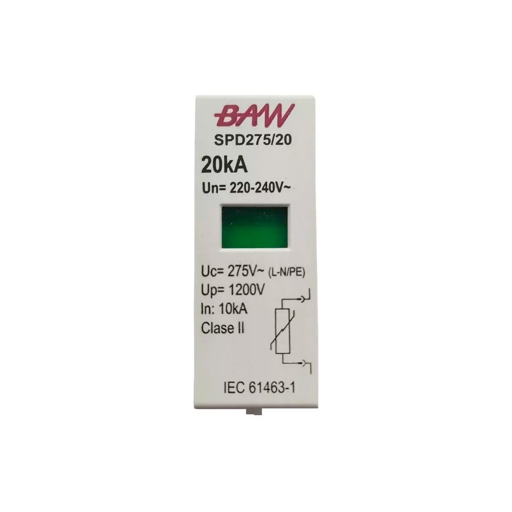 DESCARGADOR CARTUCHO DE RECAMBIO PARA SPD275/20 -BAW