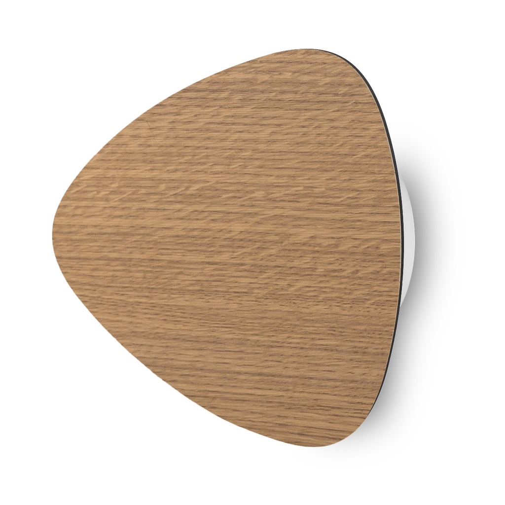 APLIQUE DIFUSOR ASIMETRICO 6W MADERA ROBLE AMERICANO - TOKIO