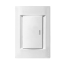 LLAVE ARMADA 1 PUNTO TECLON TAPA CIVIL BLANCO - KALOP