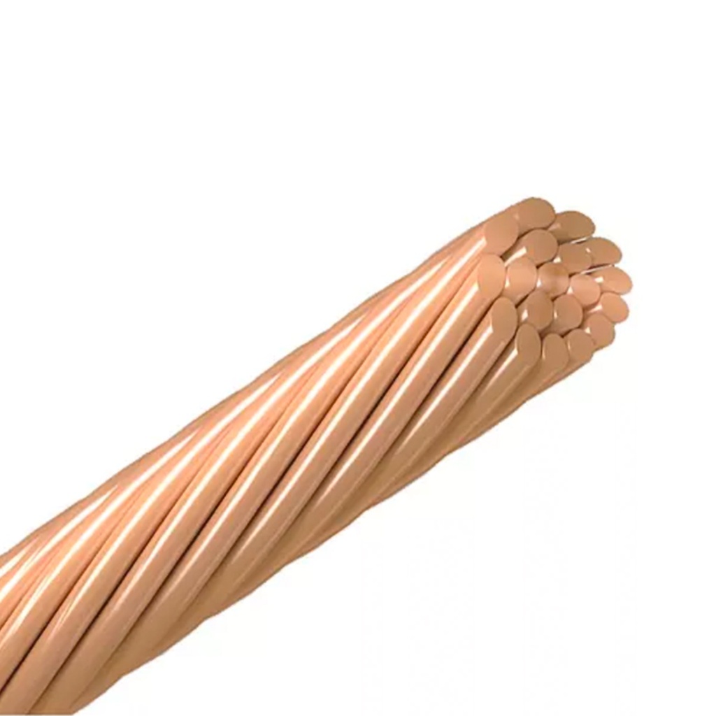 CABLE DE COBRE DESNUDO PARA PUESTA A TIERRA / PARARRAYOS 1X4MM - NET3