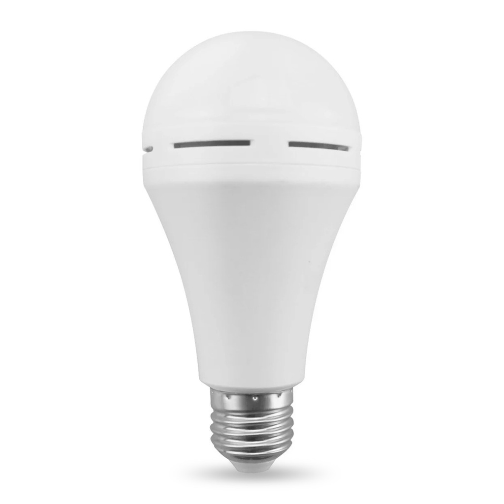 LAMPARA BULBO LED AUTONOMA 12W DE EMERGENCIA LUZ FRIA - LIGHTLION