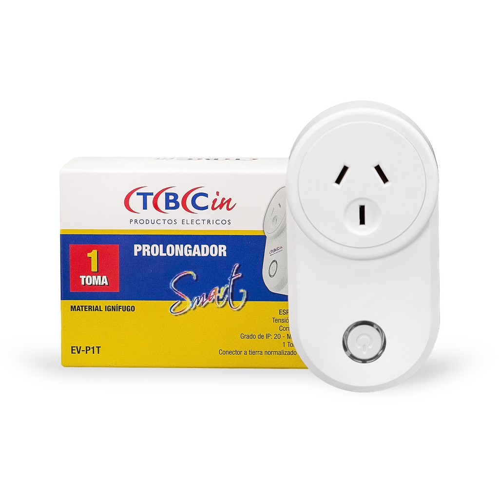 TOMACORRIENTE ENCHUFE SMART WIFI 10A - TBCIN