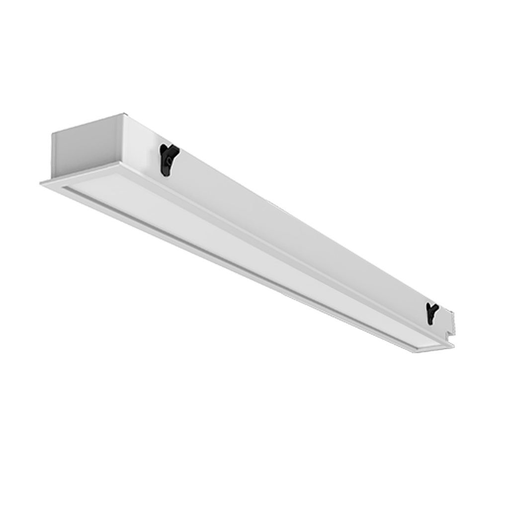 LINE 1200 EMBUTIDO LINEAL 1X18W PARA TUBO LED - SPOTSLINE