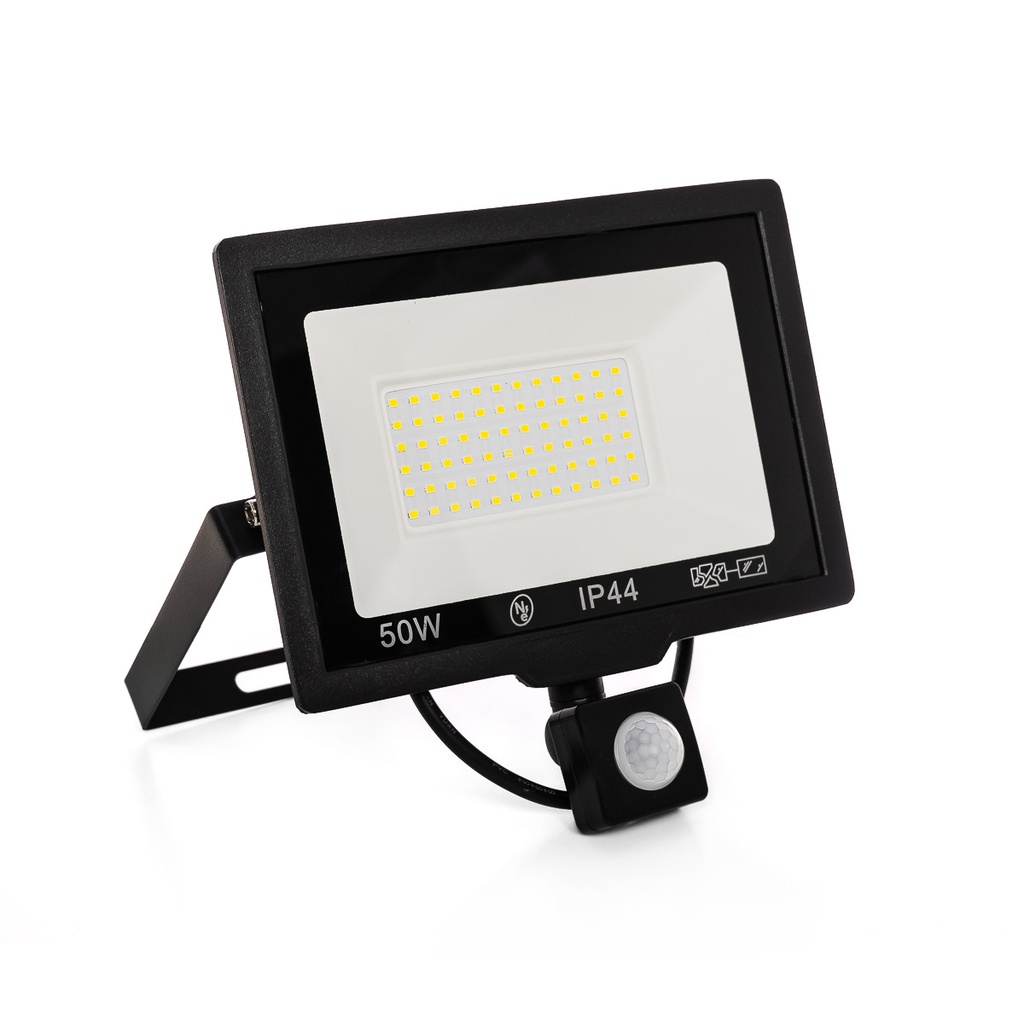 PROYECTOR REFLECTOR LED 50W CON SENSOR 7000K LUZ DIA - NOVA