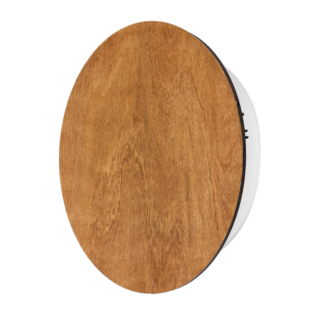 APLIQUE DIFUSOR CIRCULAR 18W MADERA CEDRO 28CM - TOKIO