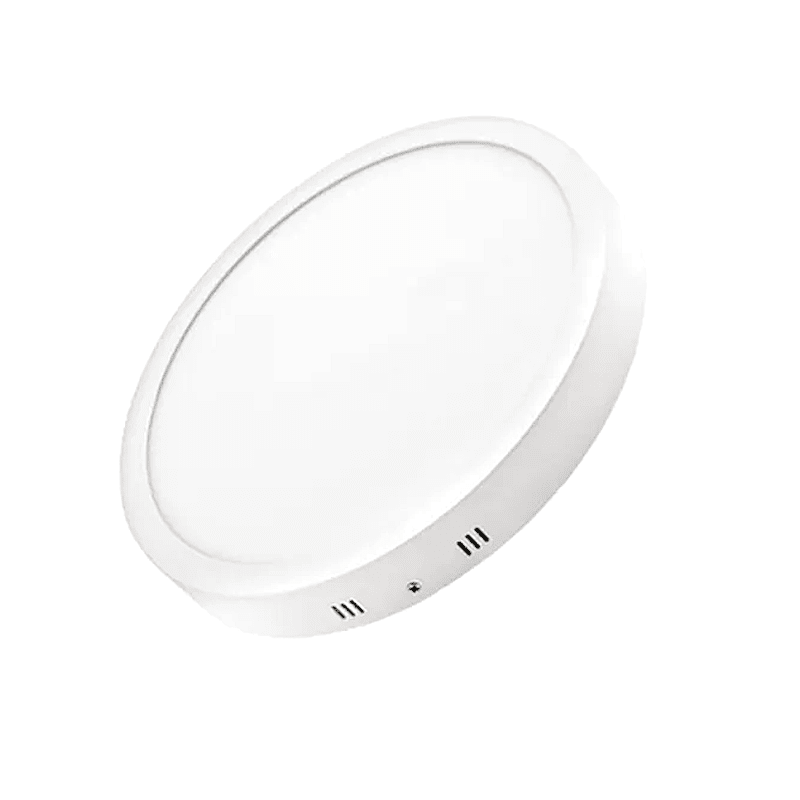  PLAFON LED APLICAR 12W CIRCULAR  LUZ DIA MARCO BLANCO - PRACTILED