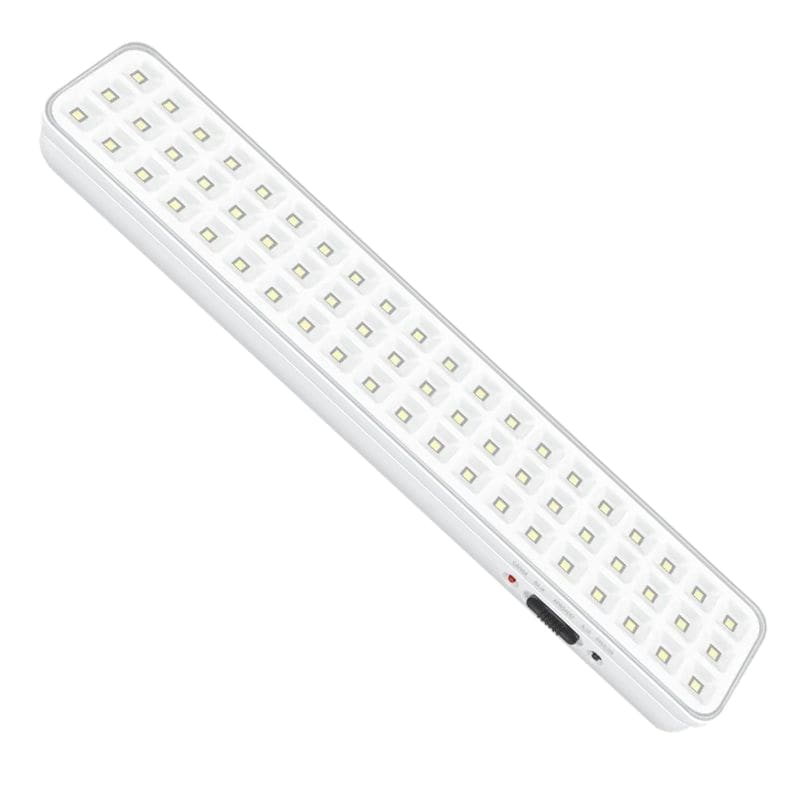 LUZ DE EMERGENCIA 60 LEDS 100-240V 9HS BATERIA INTERCAMBIABLE  - MACROLED