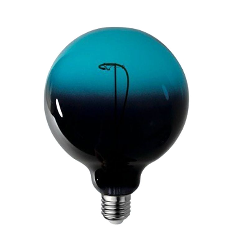 LAMPARA GLOBO LED G125 AZUL+NEGRO 4W LUZ CALIDA  - TRYXTON